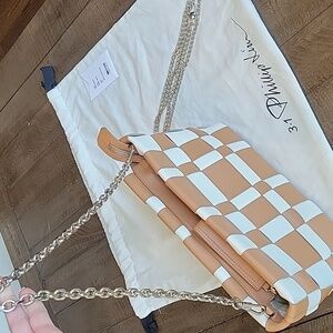 3.1 Phillip Lim Odita Lattice Woven Leather Bag